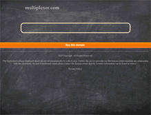 Tablet Screenshot of multiplexer.com